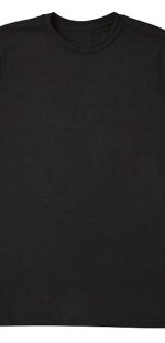 Front of a clean Black T-Shirt just waiting for you to add your own logo, Graphics or words. Clipping Path. Single shirt - about 10" x 10".